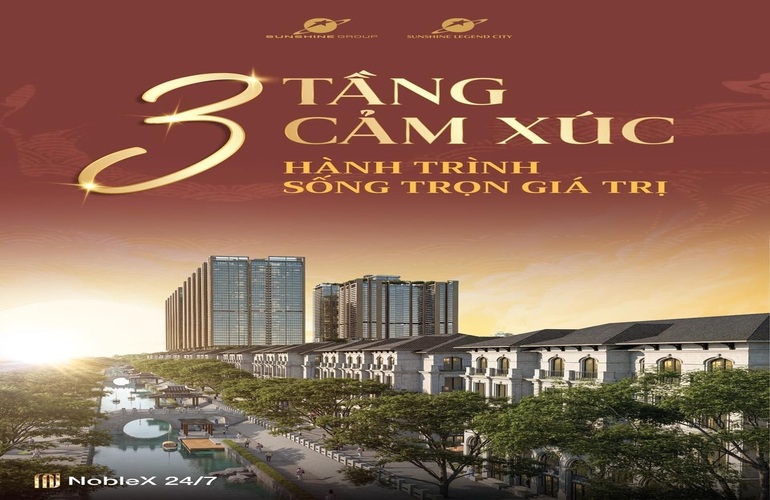 🌅 SUNSHINE LEGEND CITY – 3 TẦNG CẢM XÚC TRỌN VẸN MUÔN GIÁ TRỊ 🌅